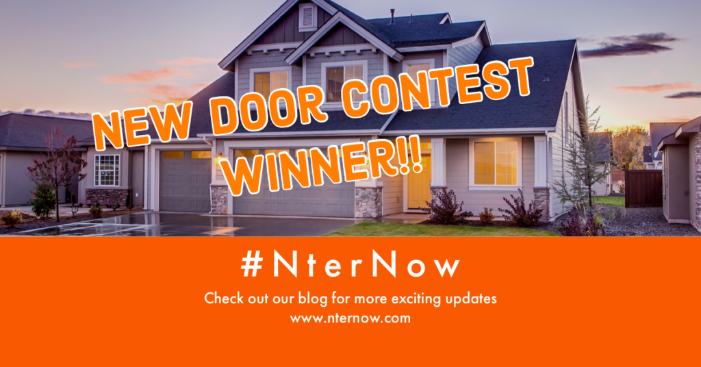 NEW DOOR CONTEST! And the Winner Is….